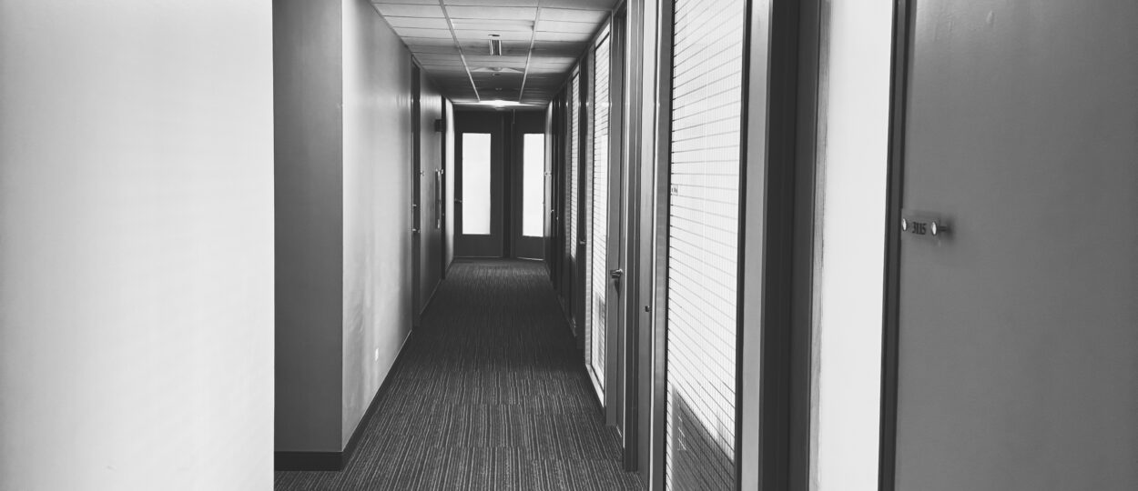 hallway at JBGODS Headquarters